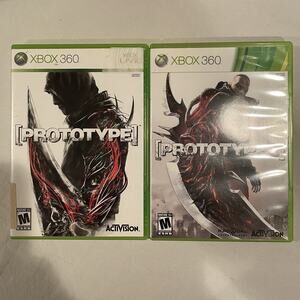 Prototype 1 and 2 Xbox 360 Lot - 1 Complete CIB Tested Working